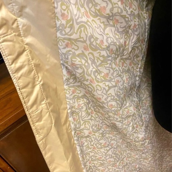 Vintage 1980s Classic Womens Long Raincoat Trench Coat - Picture 10 of 10